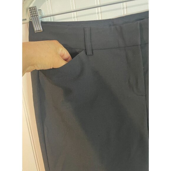 Black Editor Design Studio Womens Dress Pants Size 8 - Picture 5 of 10